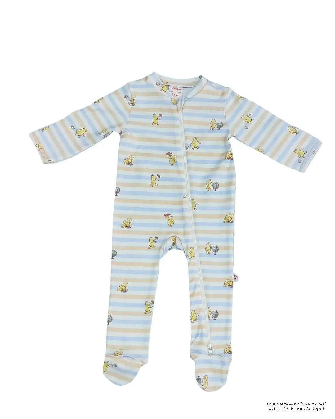 Sleepsuit - Play Stripes Pooh