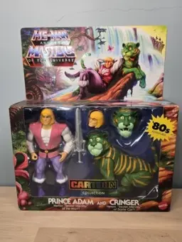 He-Man And The Masters Of The Universe Prince Adam & Cringer Cartoon C