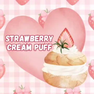 Strawberry Cream Puff