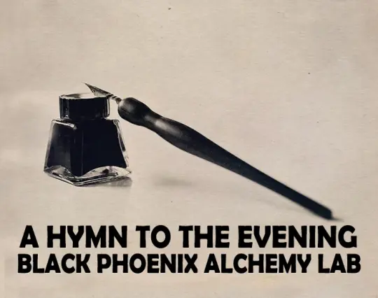 A Hymn to the Evening Perfume Oil