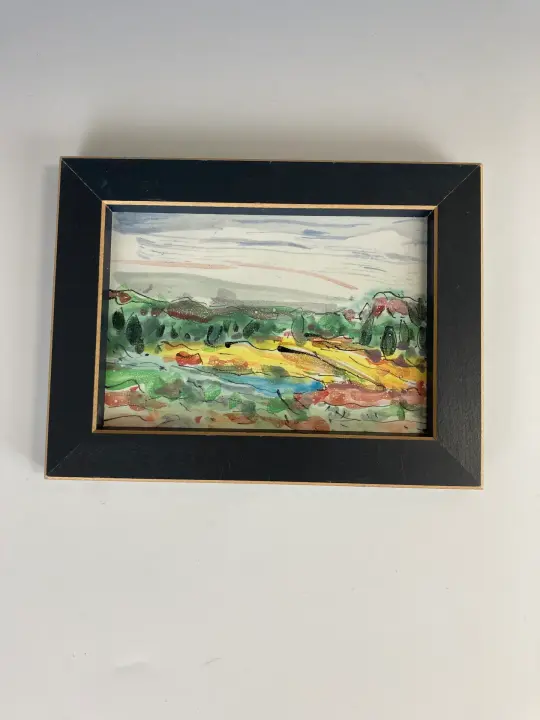 Framed landscape tile #1