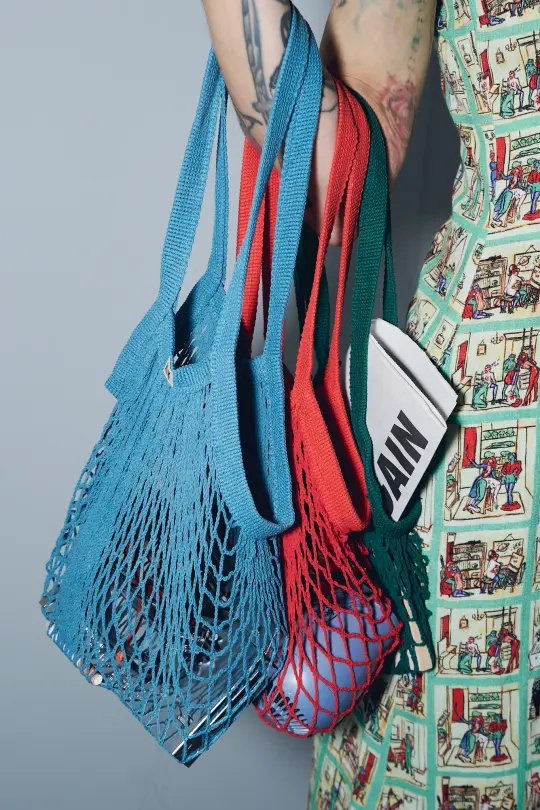 Set of 3 Mini Market Totes