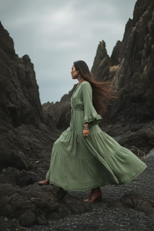 Maxi Dress Ayu Fern