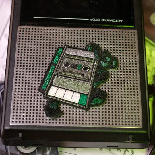 Tape Recorder ✧ // Iron On Patch