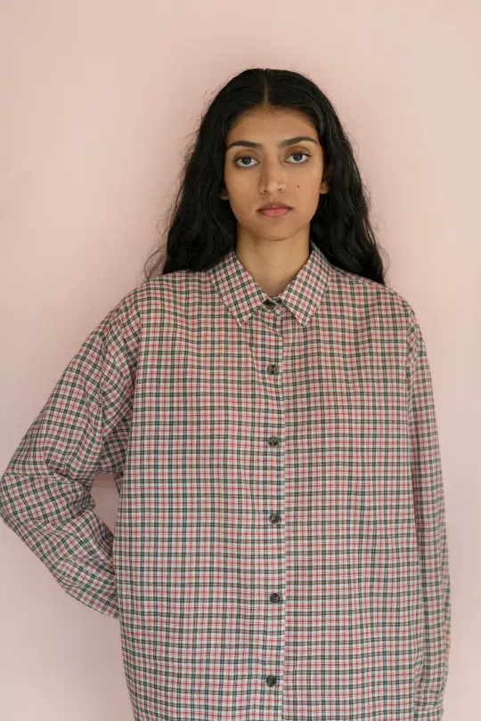 BEAU - RED CHECKS