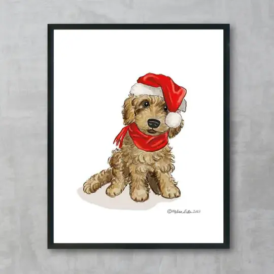 Goldendoodle Fine Art Print