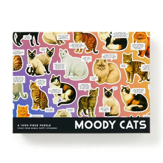 Moody Cats Puzzle