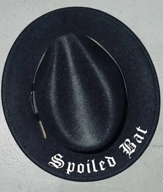 Spoiled Bat Vegan Felt Wide Brim Hat