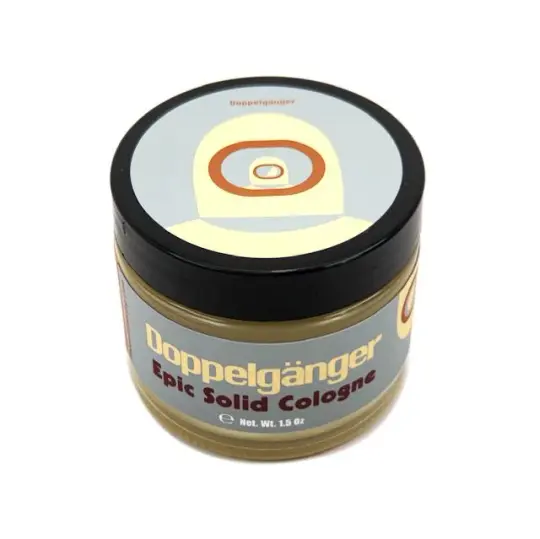 Doppelgänger Grey Label Solid Cologne | Contains Prickly Pear Oil