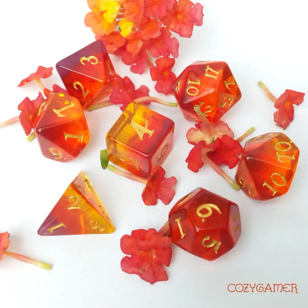 Dragon Fire Dice Set
