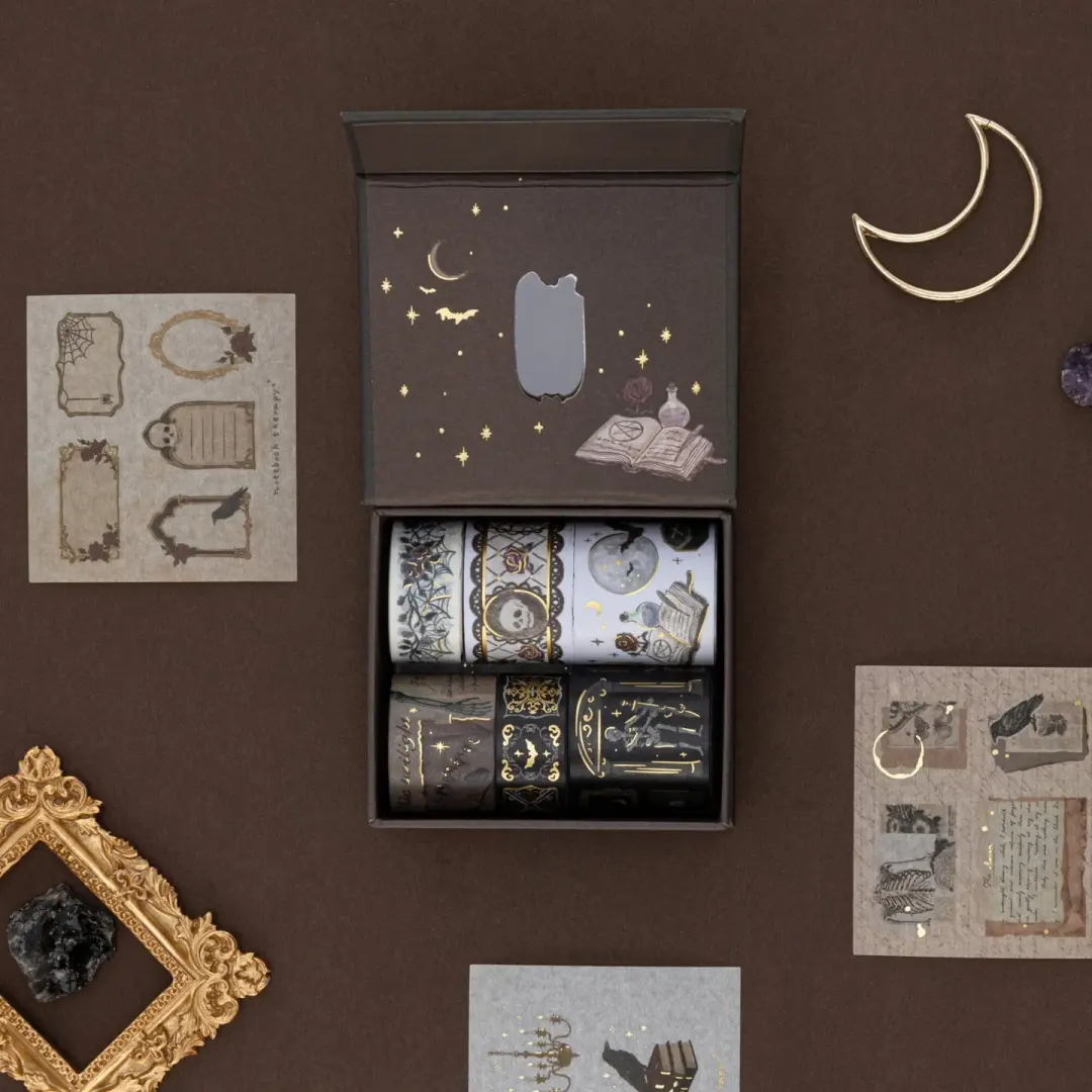 Tsuki ‘Gothic Dreams’ Washi Tape Set ☾