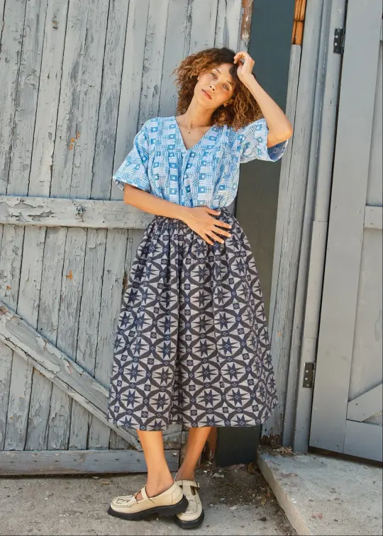 riri skirt | spring 26 | compass