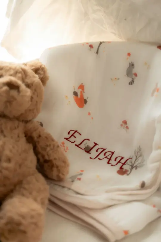 Bamboo Muslin Blanket - Neighbourwood Friends