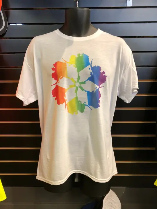 AK Spiral Rainbow Tee - Unisex