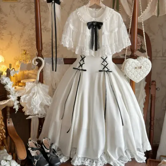 Elegant White Prom Dress A-Line Jewel Corset Maxi Birthday Dress RS717