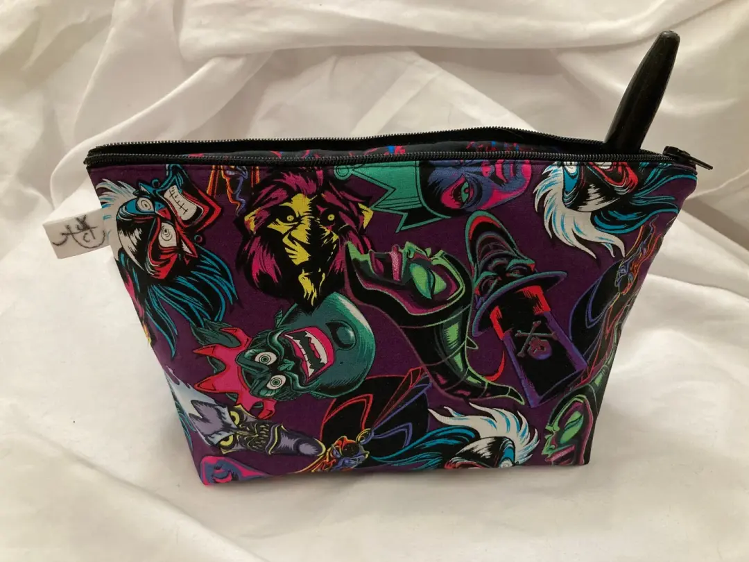Villainy Zipper Pouch
