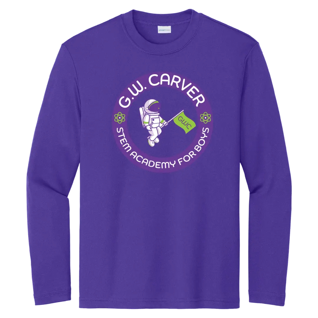 GWC STEM Academy Screen Printed YST350LS Youth L/S Tee