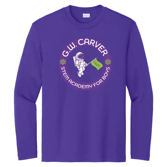 GWC STEM Academy Screen Printed YST350LS Youth L/S Tee