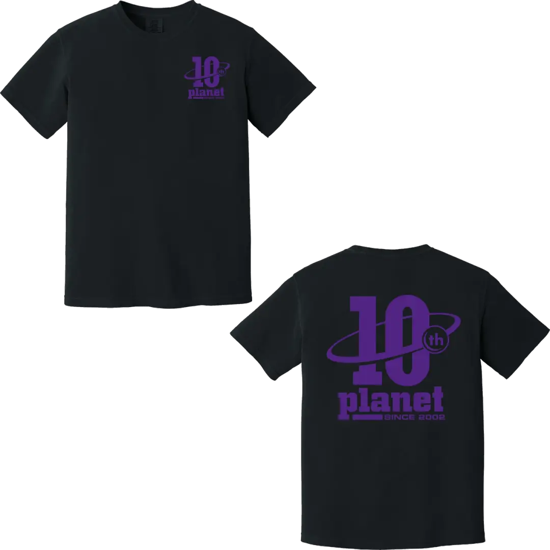 Example Screen Printed 1717 Comfort Colors S/S Tee - Full Back Print