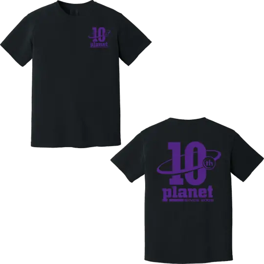 Example Screen Printed 1717 Comfort Colors S/S Tee - Full Back Print