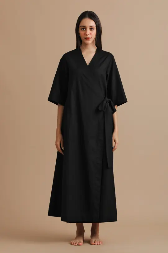 In bloom wrap robe
