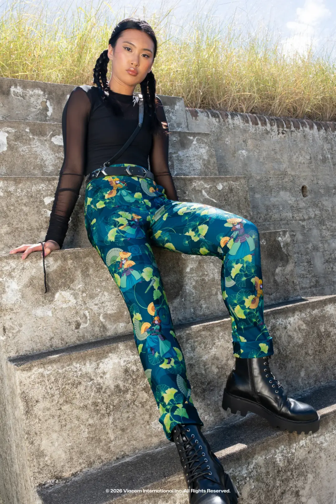 Kyoshi Warrior Cuffed Pants