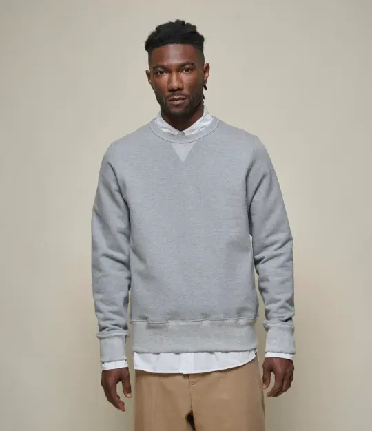 3S48 Loopwheeled Classic Fit Heavyweight Sweatshirt