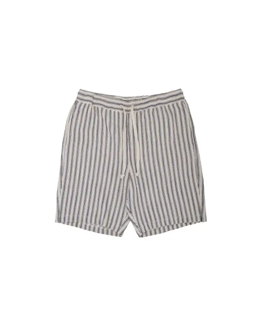 ts(s) Easy Fit Shorts Rustic Stripe Cotton Mesh Cloth Navy