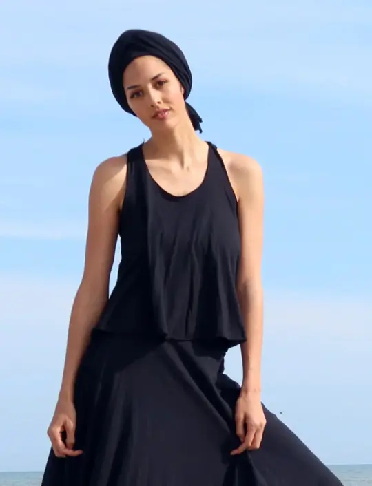 Racerback Tank Wanderer Cropped Shirt