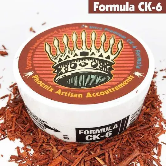 Supreme Sandalwood Science Artisan Shave Soap | Ultra Premium Formula CK-6