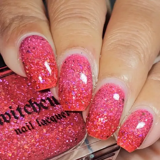 Witchcult Nail Lacquer: Charity "Backwoods Barbie" (Thermal&Reflective) *CAPPED PRE-ORDER*