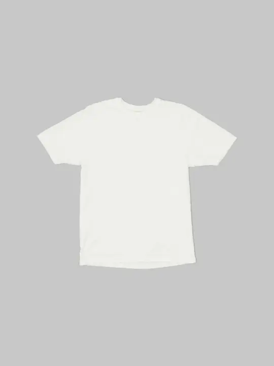 UES No.8 Slub Nep Short Sleeve T-Shirt White