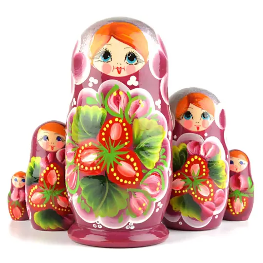 Purple 5pc Nested Doll