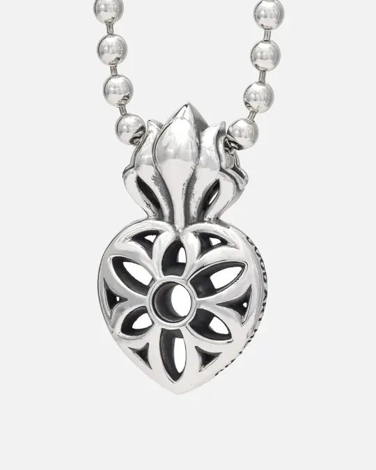GOOD ART HLYWD Large Sacred Rosette Pendant - Sterling Silver