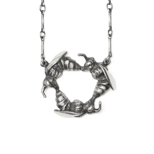 The Diviners. Bee Oracle Necklace.