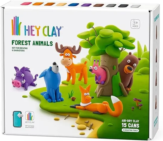Hey Clay Forest Animals