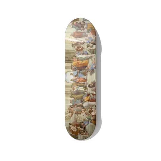 Raphael School of Athens Skateboard Wall Art