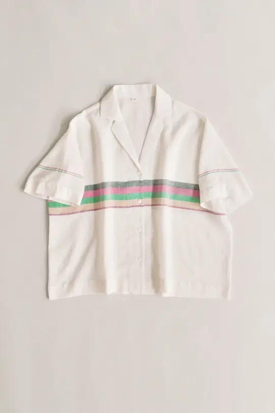 JON - RED GREEN STRIPE