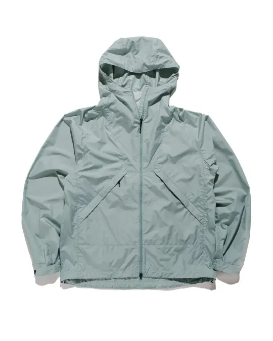 Goldwin Rip-stop Hooded Jacket Mist Green