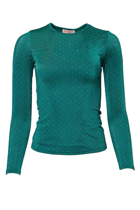 Bravo Top in Emerald