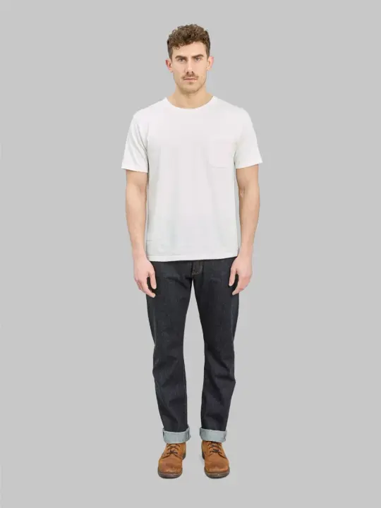 The Flat Head 8004 18oz Wide Tapered Jeans
