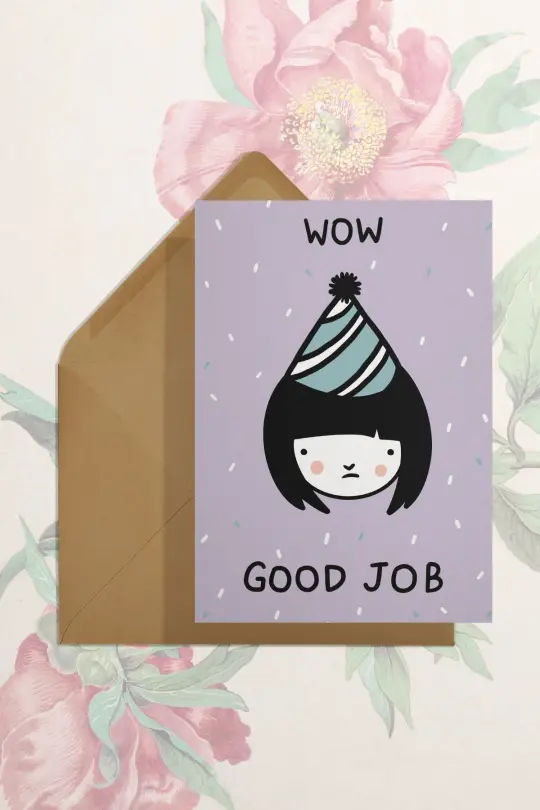 Good Job card