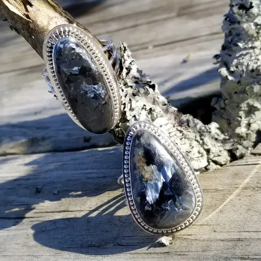 Valkyrie - Pietersite Ring in Sterling Silver