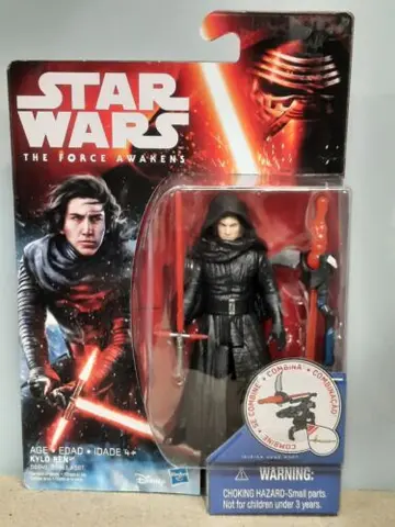 Star Wars Kylo Ren Unmasked 3.75 Figure Force Awakens TFA 2015 Hasbro
