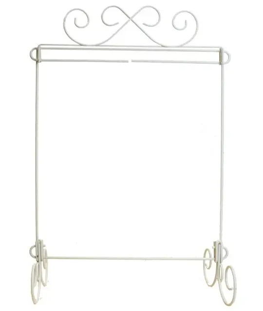 12in x 14in Scroll Single Stand Linen