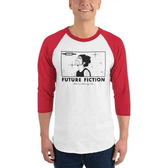 Future Fiction 3/4 sleeve raglan shirt