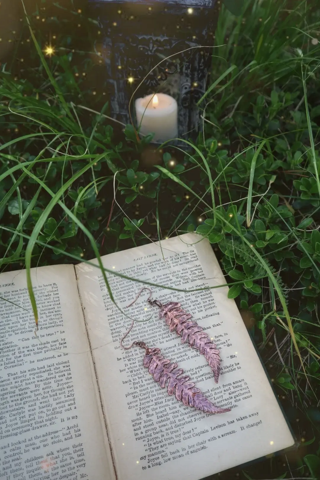 Large Fern Earrings