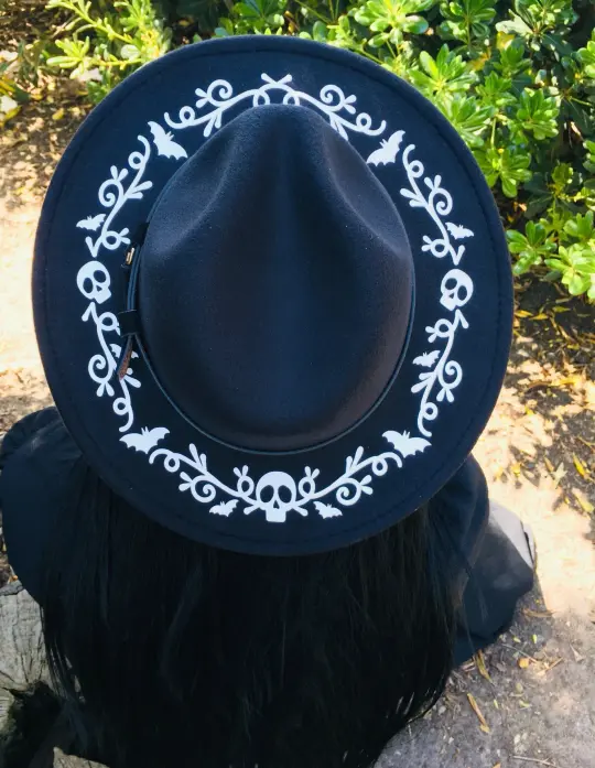 Halloween Vegan Felt Hat
