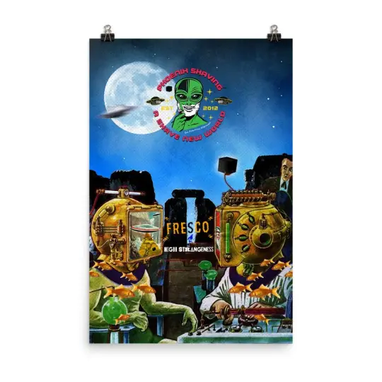 Fresco "High Strangeness" Poster | Available in Multiple Sizes!