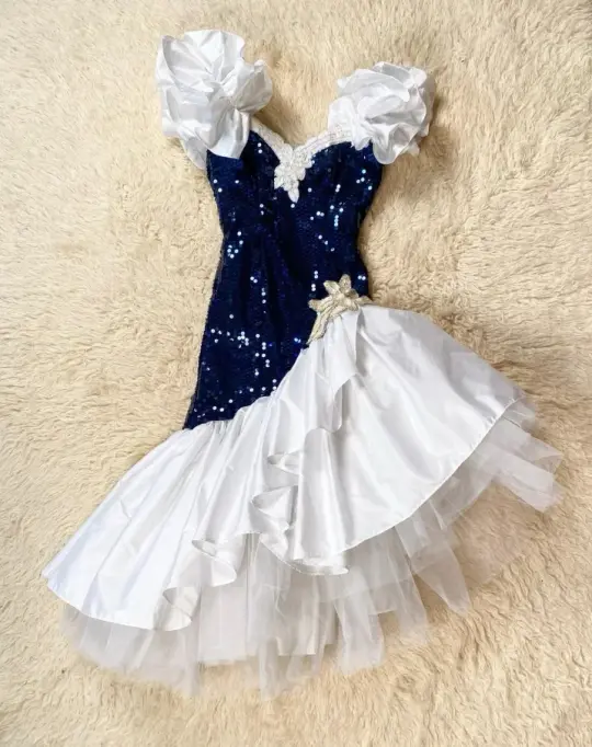 Charming Navy Sequins Homecoming Dress ,A-Line Sweetheart Corset Short Prom Dress RS905